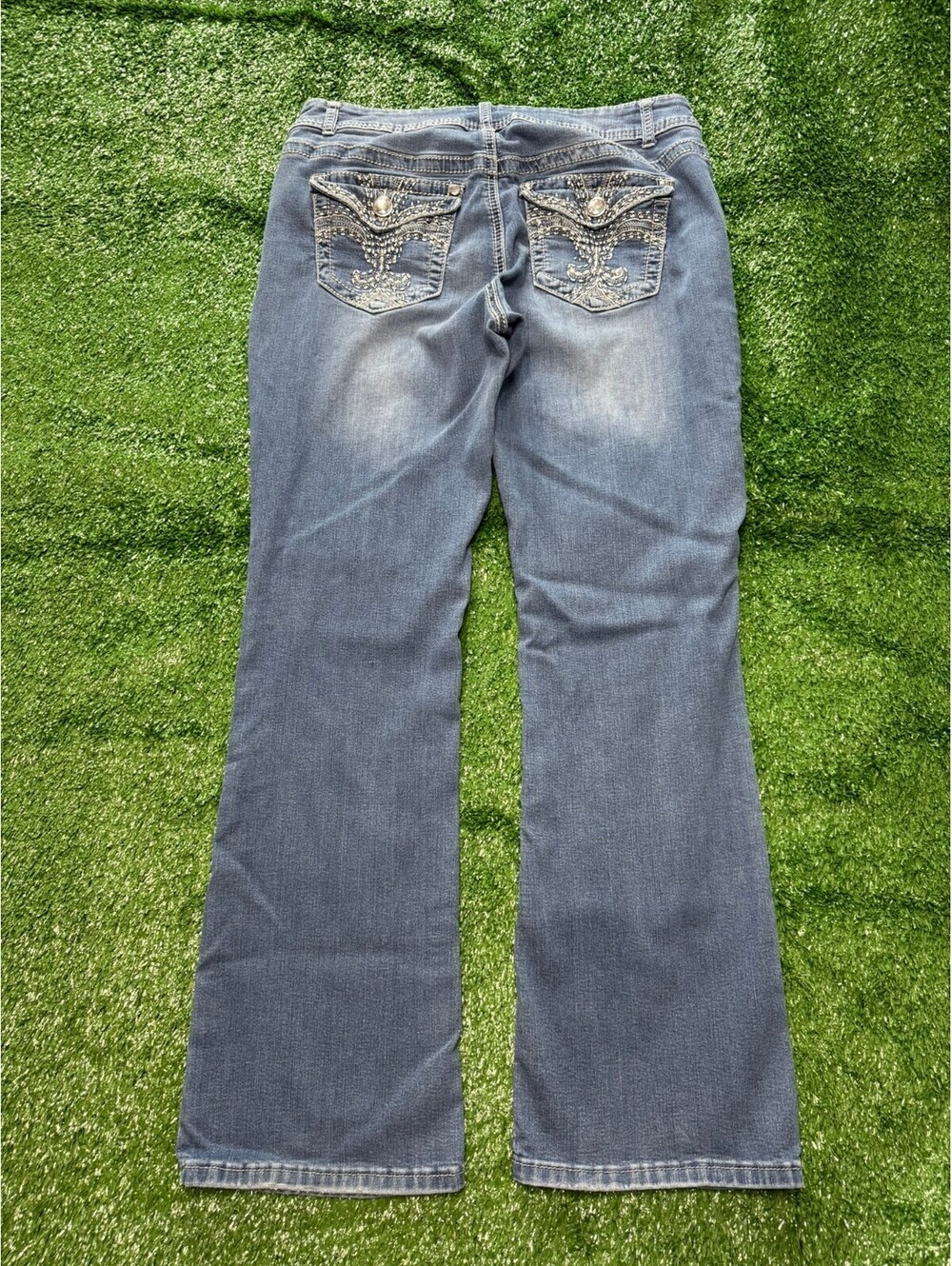 Apt.9 Women's Y2K Blue Jeans